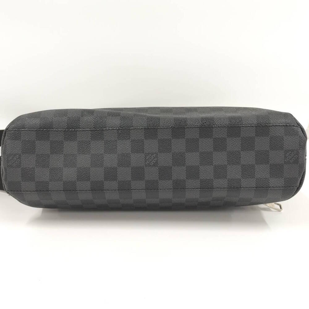 Louis Vuitton Graphite Bag Mick Damier Black Shoulder Black - Picture 9 of 10
